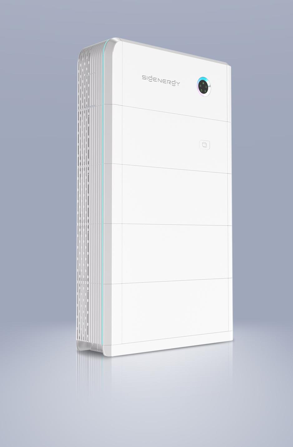 Slimme Sigenergy thuisbatterij in wit design